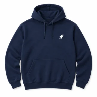 Rocket Hoodie in navy