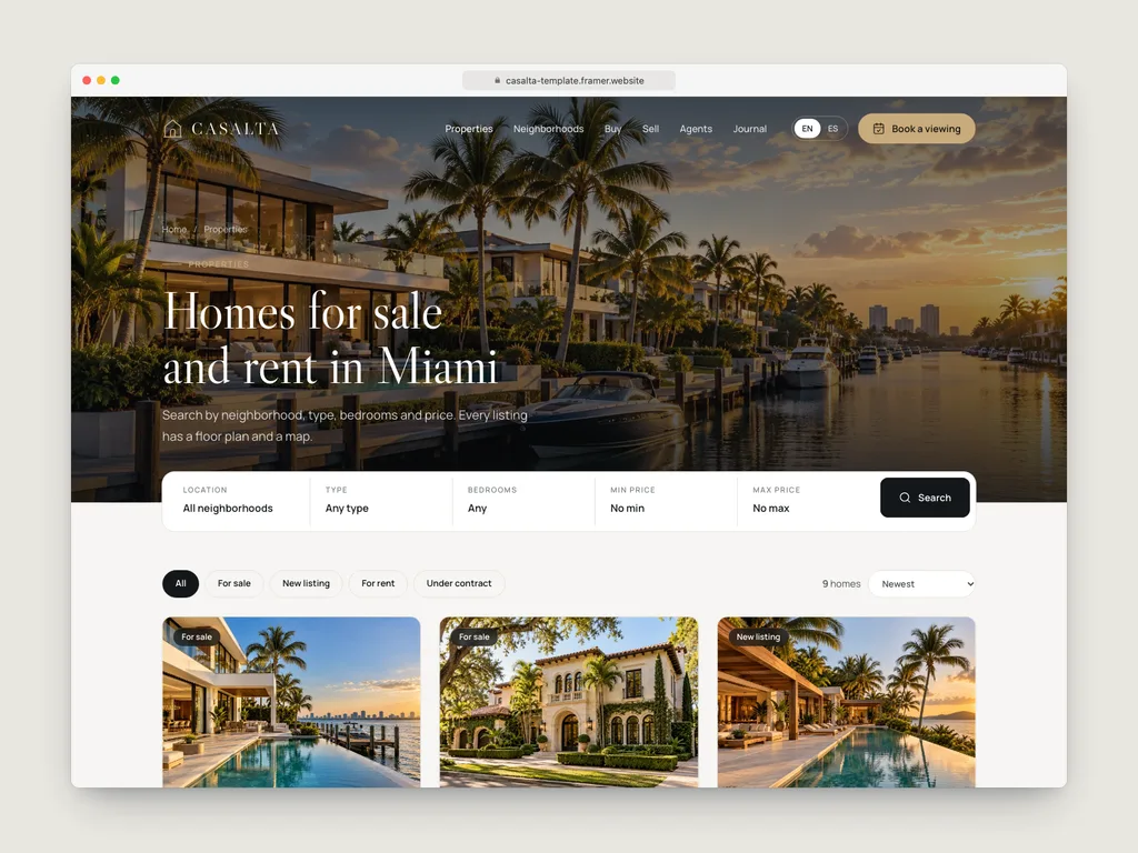 Property search